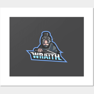 Apex Legends Wraith Mascot Esports logo Posters and Art